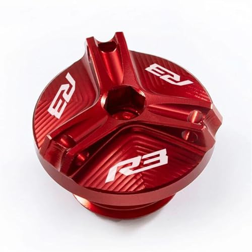 Tapa de freno para motocicleta YZFR3 que optimiza el llenado de aceite delantero