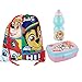 Set sandwichera infantil, botella de agua y Bolsa Merienda de Cuerdas. Pack Diseño Colorido | Sandwichera Escolar | Material Escolar Vuelta al Cole. (Paw Patrol Girl)