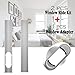 Produktbild 1 Set von 2 Fensterschiebe-Set, verstellbare Fensterplatte und 15,2 cm Fensteradapter, Rohrverbinder, tragbar für Klimaanlagen