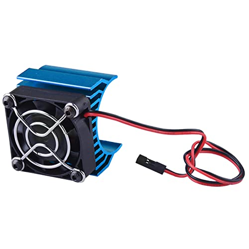 Super Brushless Motor Heatsink with Cooling Fan RS540 550 540 Size 5-6V Electric Engine Heat Sink for Remote Control RC Car Truck Buggy Crawler