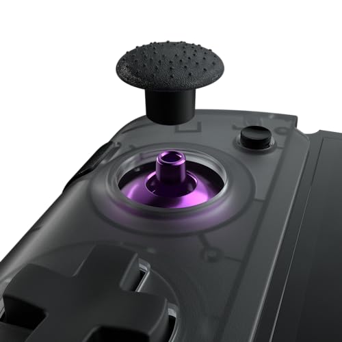CRKD Nitro Deck+ Handheld Pro Controller for Nintendo Switch & OLED Model - TV Dockable - Programmable Sidekicks & Back Buttons - True Collection System (Clear Black Edition) by CRKD - Image 5