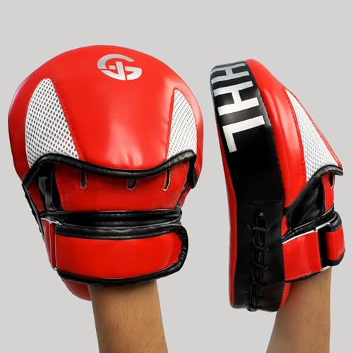image for G JGZDBXHHL Boxing Pads Curved Punching Mitts Sparring Gear for Boxing