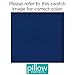 Pillow Perfect Fresco Solid Indoor/Outdoor Wicker Patio Seat Cushion Reversible, Weather and Fade Resistant, Round Corner - 19