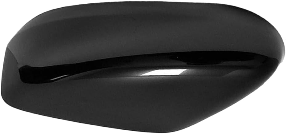 Side Mirror Cover, Compatible with Nissan Altima 2013-2018, 96373-3TH0A, 96374-3TH0A, 963743TH0A, 96374 3TH0A, Car Exterior RearView Mirror Covers Clip-On Black Cap, Left Driver Side