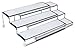 Deco Brothers Spice Rack 3 Tier Expandable Shelf Organizer, Chrome