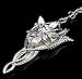 Lord of The Rings Evenstar Pendent Necklace (Silver) M. by Preciastore