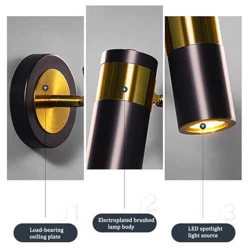 Lámparas de pared interior LED con 3 temperatura de color regulable 3