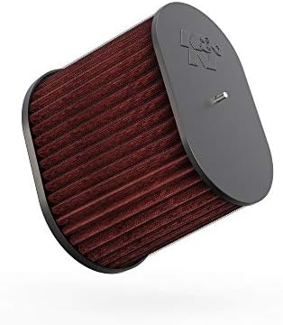 K&N Oval Universal Air Filter: High Performance, Premium, Washable, Replacement Filter: Flange Diameter: 3.6875 In, Filter Height: 7.875 In, Flange Length: 1 In, Shape: Oval Straight, RC-5178