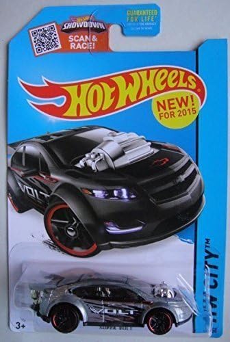 Hot Wheels HW City Silver Super Volt 2015 1:64 miniatura 2