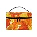 Produktbild Herbst Ahornblatt große Kosmetiktasche Reise Make-up Kulturveranstalter Fall für Frauen Mädchen