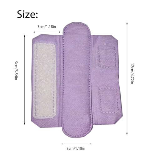 GZFQJJ Bra strap pad Shoulder pain relief pad Pain-Relieving Bra Strap Pad Anti-Slip Bra Strap Shoulder Pad (2, lilac)