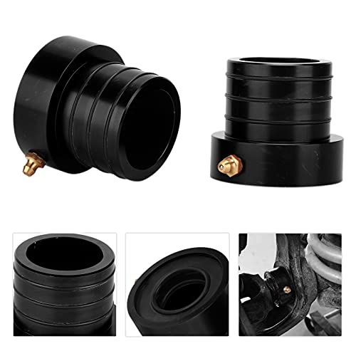 Vorderachsrohrdichtungssatz, Ein Paar Vorderachsrohrdichtungssätze Mg21103 Ersatzteile für Dana 30/44 1984-2001(Schwarz)