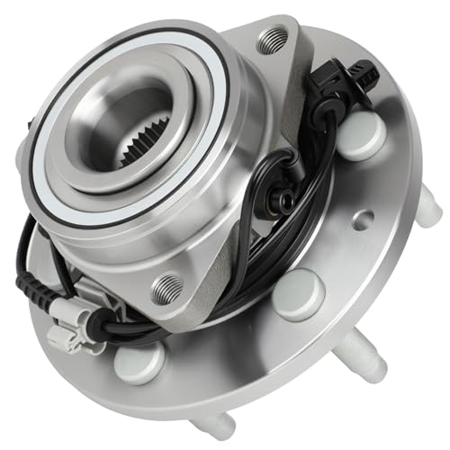 ECCPP 515096 Front Wheel Hub Bearing Assembly for Chevy Avalanche, for Silverado, for Suburban, for Tahoe, for Cadillac Escalade, for GMC Yukon Sierra 1500 4X4 4WD 6 Lug Left Or Right W/ABS by ECCPP - Used condition - US$46.74