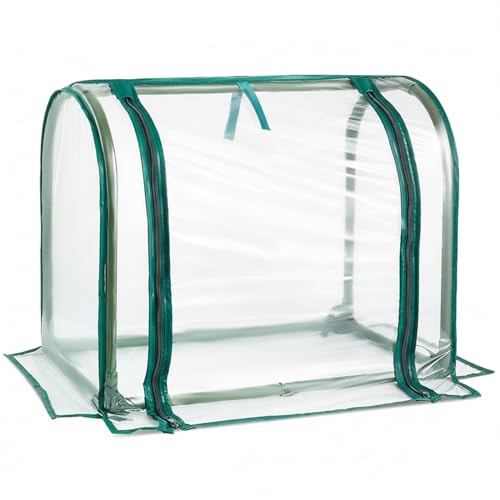 Germination et semis réussis avec la petite serre de table transparente zippée - 3