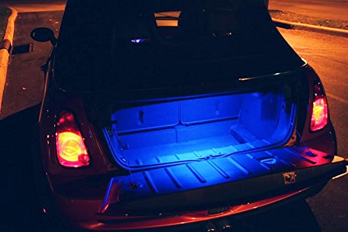 Ijdmtoy 8-Smd Error Free 6411 578 Led Bulb Compatible With Car Interior Dome Light Or Trunk Area Light, Ultra Blue #TOP3
