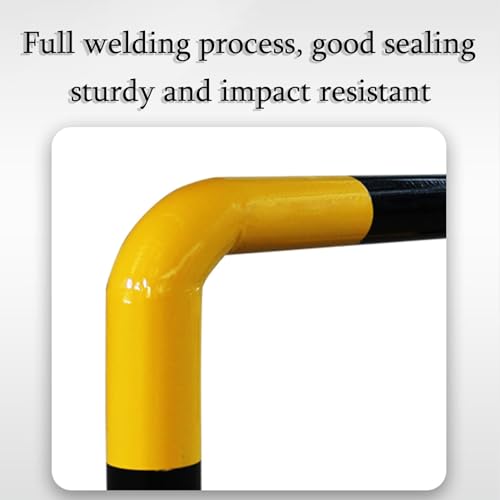 Safety Bollard Poste de amarração de segurança, postes de amarração tipo U com fita reflexiva, poste