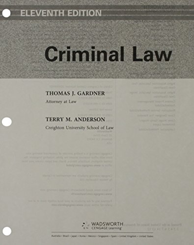 Bundle: Cengage Advantage Books: Criminal Law, 11th + Criminal Justice CourseMate with eBook Printed Access Card