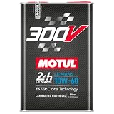 Huile moteur MOTUL 300V LE MANS 10W60 100% synthèse   5 Litres