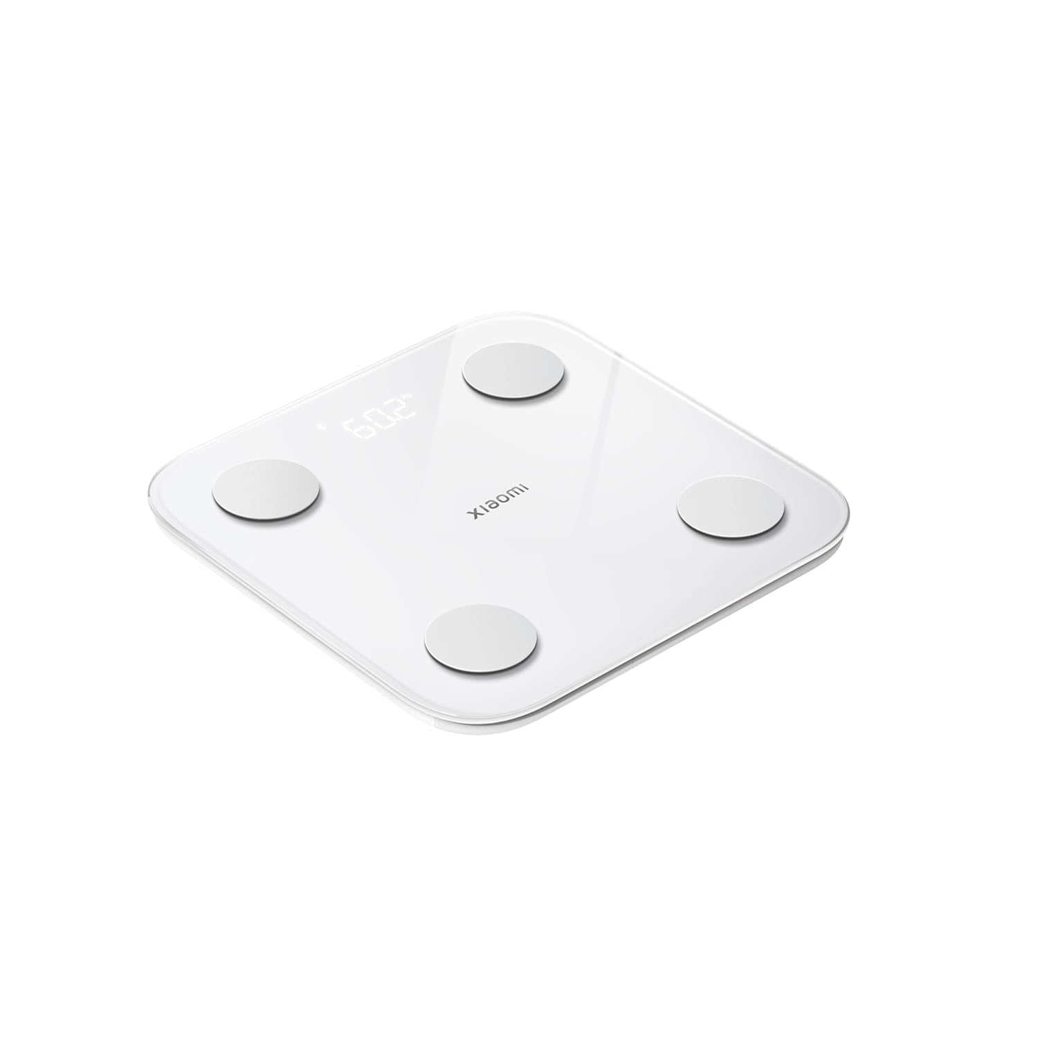 Xiaomi Mi Body Composition Scale S400 - Báscula de baño con medición de doble frecuencia, 25 indicadores de salud, hasta 150 kg y 100 gr de precisión