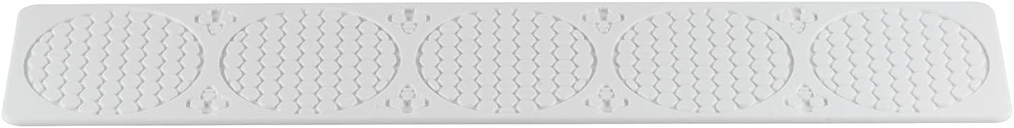 Silikomart Alvéolé3 Silicone Baking-and-Freezing Mat with 8 Bee Cavities and 5 Round Honeycomb-Design Cavities