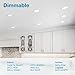 Sunco 12 Pack 6 Inch LED Recessed Light, Retrofit Downlight Can Lights for Ceiling, Baffle Trim, 1050 LM, 13W (75W Equivalent), 3000K Warm White, Dimmable, Damp Rated UL.