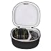 LTGEM Case for both Howard Leight by Honeywell Impact Sport Earmuff and Genesis Sharp-Shooter Safety Eyewear Glasses (R-03570) - Black