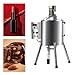 8 Gal Heating Mixing Liquid Filling Machine Bottle Filling Machine Cream Lip Gloss Filling Machine Stirring Tank Heat Filler for Candle Lipstick Paste, 32-572℉ Temperature Adjustable (30 L)