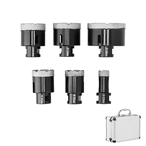 Set de brocas para azulejos de 20mm a 68mm con caja miniatura 2
