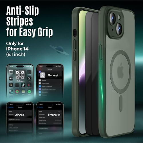 Image of Symcele Designed for iPhone 14 Case, Alpine Green