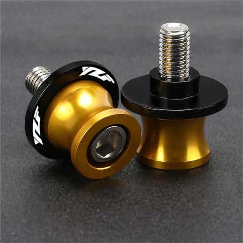 �o�C�N�A�N�Z�T���[ �o�C�N�A�N�Z�T���[ 6MM �X�C���O�A�[���X�v�[�� �X���C�_�[�X�^���h �l�W �ɓK�����郄�}�n YZF R6 YZFR6 1999 2000 2001 2002 2003-2025(Yellow1)