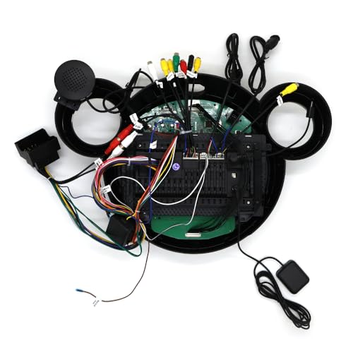 Radio Android 13 para auto con pantalla táctil de 9 pulgadas miniatura 2