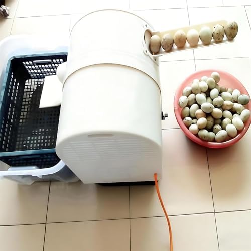 Automatic Egg Washer Machine, Electric Egg Washer Machine,Egg Cleaning Equipment,with Roller Brush, for Chicken Duck Goose Egg