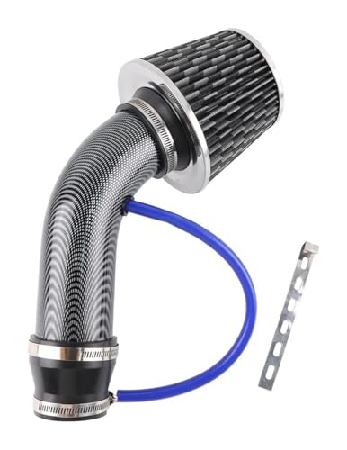 Tuyau reniflard voiture en aluminium et kit admission air froid style carbone haute performance