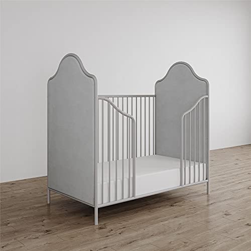 Little Seeds Piper Toddler Conversion Kit, Nursery Crib Accessory, Dove Gray - Thumbnail 2