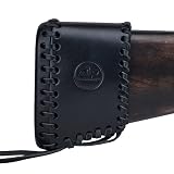 Recoil Pads with Handmade Lace Up Leather Slip,Extension Universal Fit for Rifles, Shotguns, Shoulde