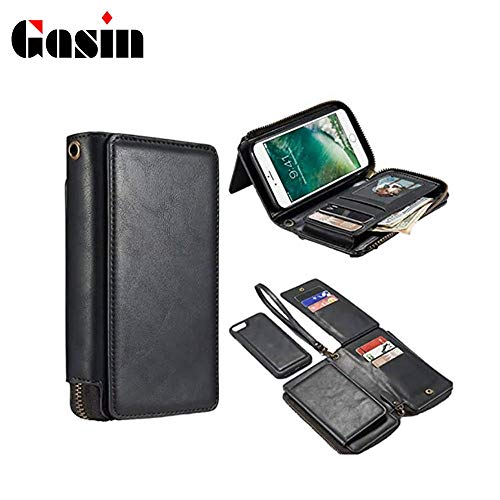 Coque iPhone 6 Housse /iPhone 6s Housse,Gasin Etui Portefeuille en Cuir Coque Protection Un emplacement pour carte à crémaillère pour Apple iPhone 6/6s Cover