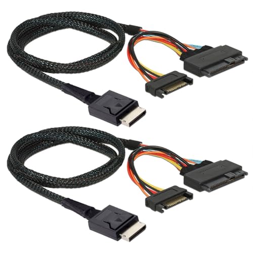 SOlispec 2X Gen 4 Oculink SFF-8611 4I  PCIe SFF-8639 U.2 NVMe  15P IXdT[o[ P[u
