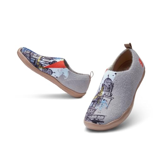 Image of UIN Women's Art Travel Shoes Slip On Casual Cozy Loafers Lightweight Comfort Fashion Sneaker Toledo Ⅰ