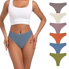 6 Pieces Morandi Color Thongs