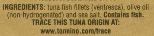 Tonnino Tuna Ventresca in Olive Oil, Low Calorie, Gluten Free & Non-GMO, 4.05 Ounce (Pack of 6) - Thumbnail 3