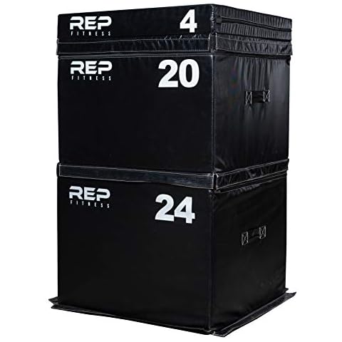 Rep Foam Soft Plyo Boxes - 4 inch, 20 inch, and 24 inch Combo Set Cover