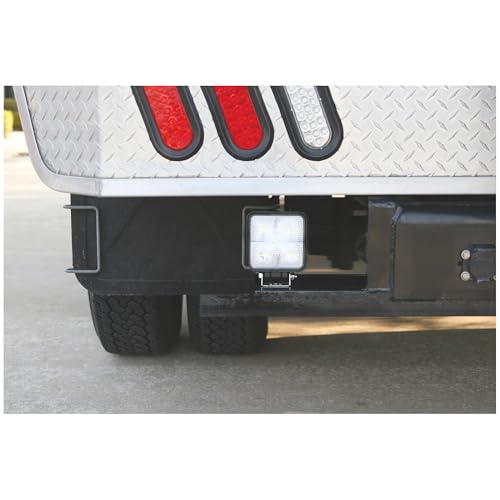 Lámpara LED Flood Light Cuadrada de 4 Pulgadas Negra miniatura 5