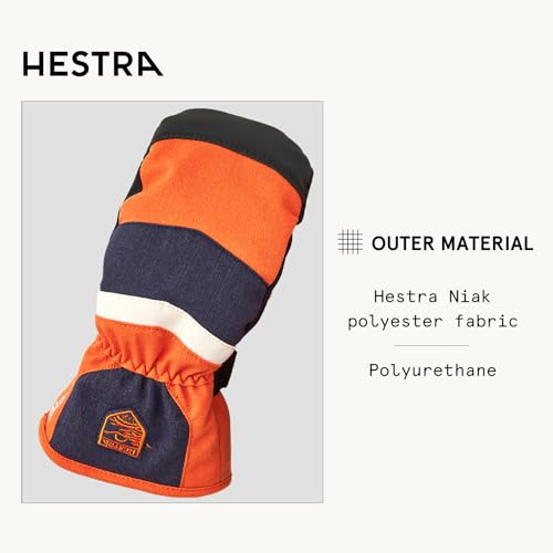 Hestra Gore-Tex Atlas Junior Mitt for Boys & Girls I Insulated Waterproof Mittens for Winter Sports & Cold Weather3
