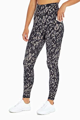 Marika Maven High Rise Pocket Ankle Legging, Black Camo, Medium