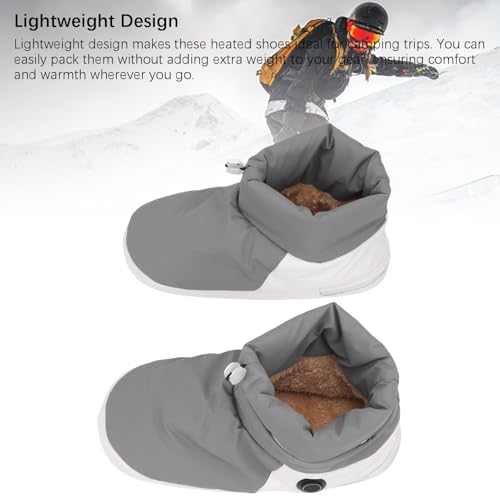 Chaussons Chauffants Électriques USB Chaussettes Chaudes Maison - 2