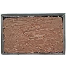 Home Made Creamy Chocolate Pecan Fudge - 24 OZ Currier and Ives Gift Box