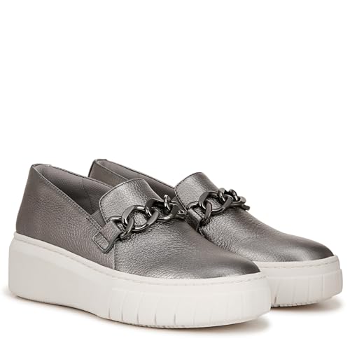 Naturalizer Women's Trendy Sneaker, Pewter Silver Metallic, 8 by Naturalizer - Used condition - Image 7