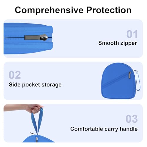 Headphone Headset Case Bag Compatible with JBL & Soundcore Over-Ear - Blue by L LTGEM - Used condition - Image 3