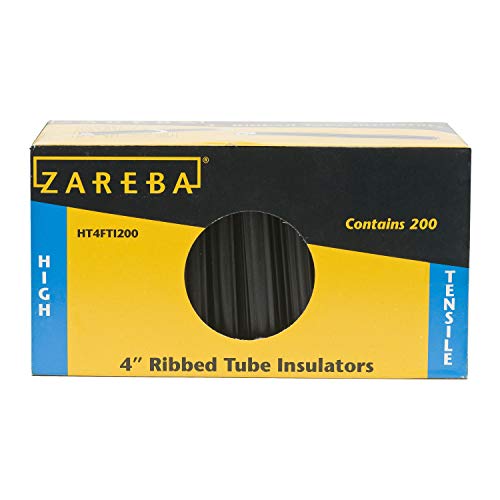 Zareba HT4FTI200 4-Inch Fin Tube Insulator