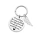 Memorial Gift Remembrance Keychain Loss of Baby Infant Child Miscarriage Keepsake I Carried You Every Second of Your Life and I Will Love You Every Second of Mine Charm Pedant Jewelry Sympathy Gifts